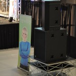 speakers on side
